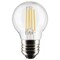 Satco 4 Watt G16.5 LED Lamp, Clear, Medium Base, 90 CRI, 4000K, 120 Volts S21217 - alternate 1